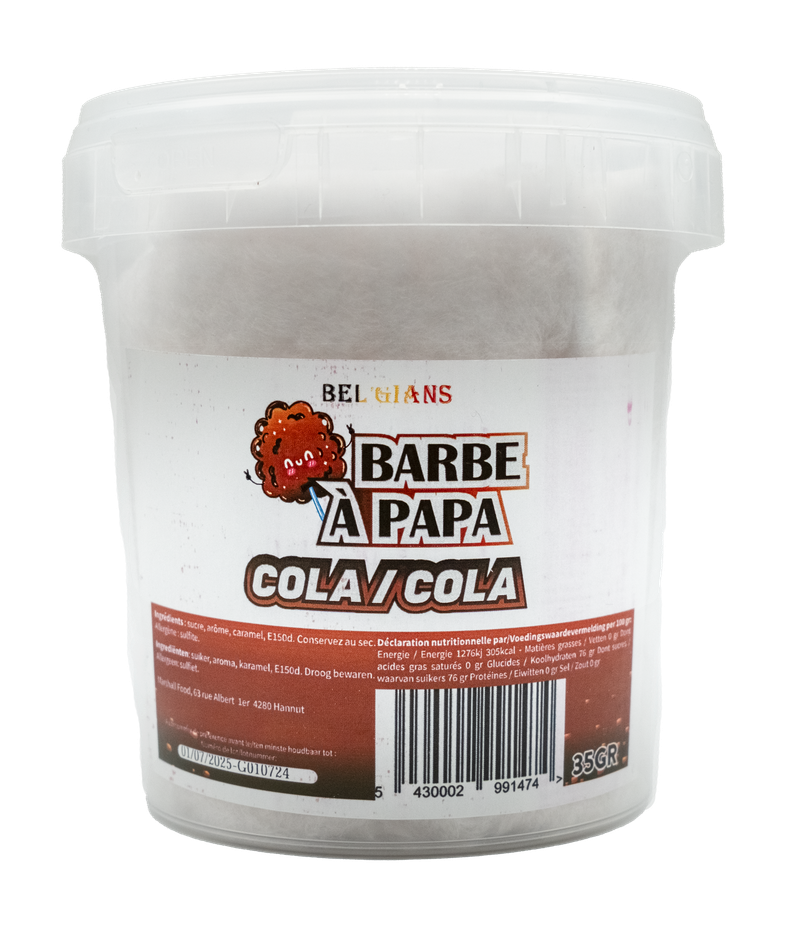 [SS002027] Barbe à Papa Bel'Gians Cola 35 g