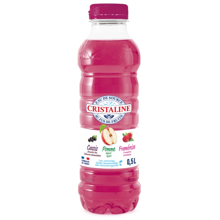 [SS001838] Cristaline Pomme Cassis Framboise 50 cl