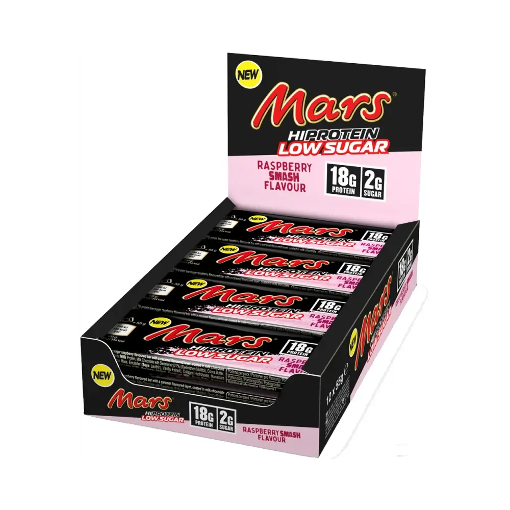 [SS001748] Mars Low Sugar High Protein Bar - Raspberry Smash 55 g