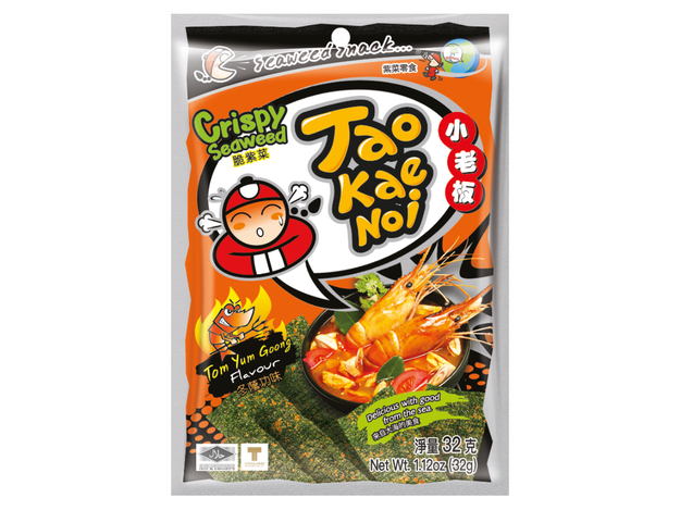 [SS001945] Taokaenoi Chips d'Algues Tom Yum Goong 32 g