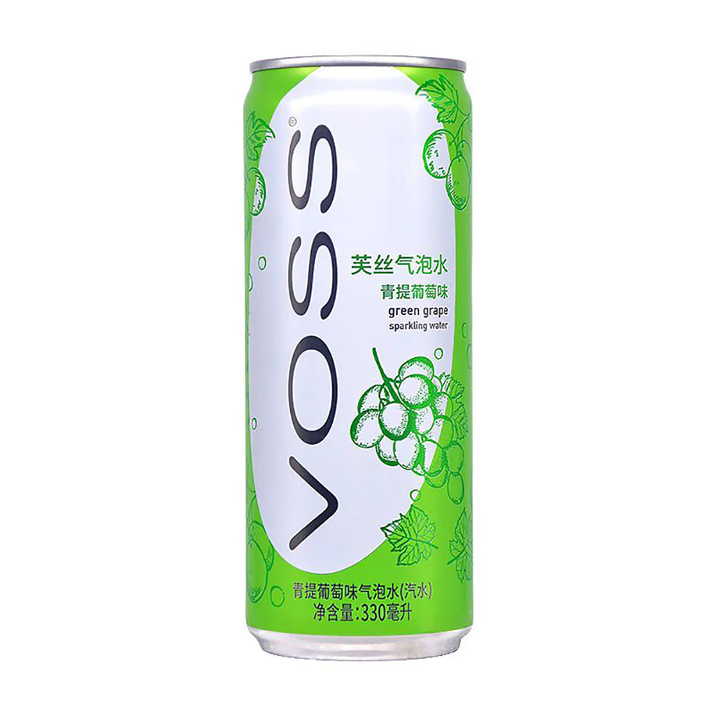 [SS001766] Voss Sakura Green Grape Sparkling Water 330 ml