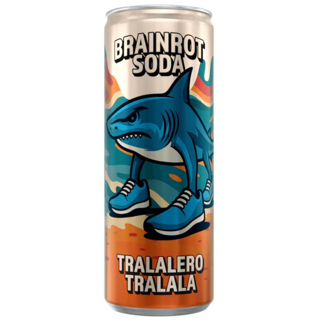[SS002142] Brainrot Soda Tralalero Tralalala 250ml