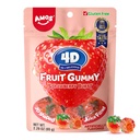 Amos 4D Juicy Burst Strawberry Fruit Gummy 65 g